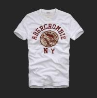 heren abercrombie korte tees ny new york state 1892 wit rood Kleren Tim 83rr5943